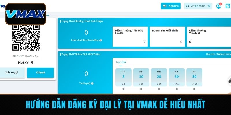 Hướng dẫn đăng ký đại lý tại VMAX dễ hiểu nhất